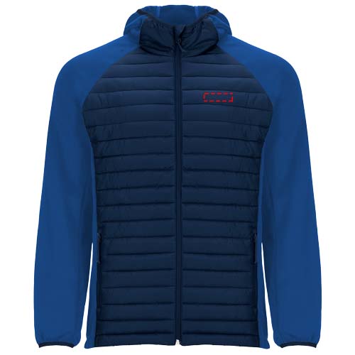 Minsk Hybrid Thermojacke Unisex marineblau, royalblau