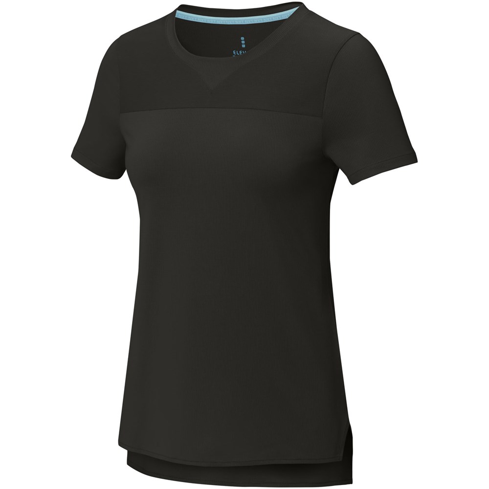 Borax Cool Fit T-Shirt aus recyceltem GRS Material für Damen schwarz