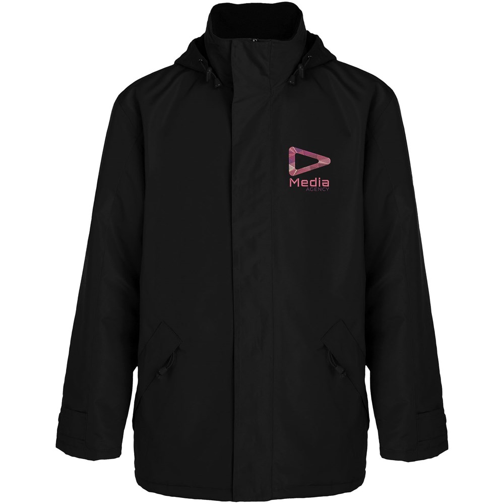 Europa isolierte Jacke Unisex schwarz
