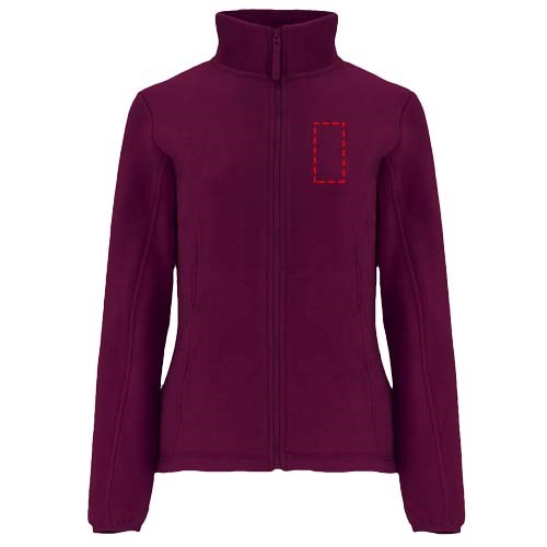 Artic Fleecejacke für Damen Garnet