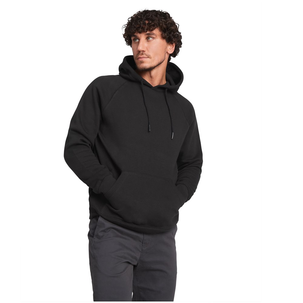 Vinson Kapuzenpullover aus Bio-Baumwolle Unisex Marl Grey