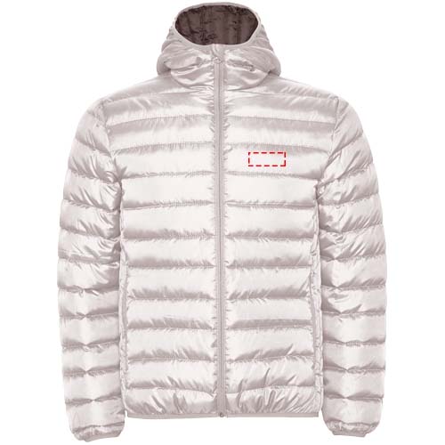 Norway isolierte Jacke für Herren vintage weiss