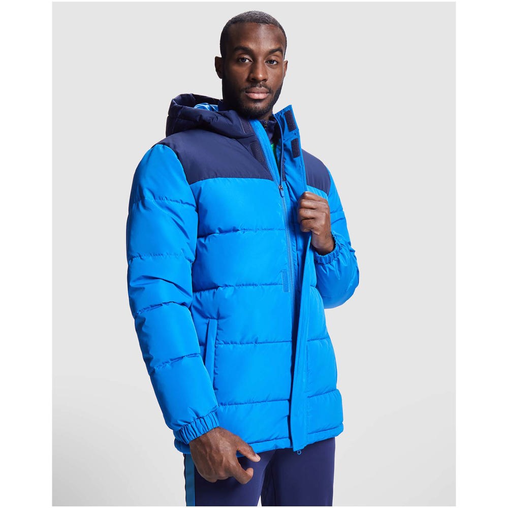 Tallin Steppjacke Unisex Curry Yellow, schwarz