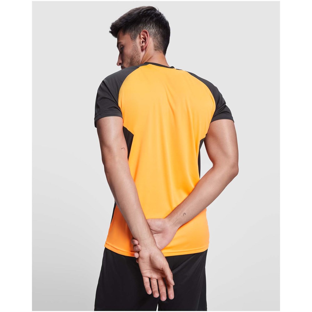 Bugatti T-Shirt Unisex aus recyceltem Material farngrün, schwarz