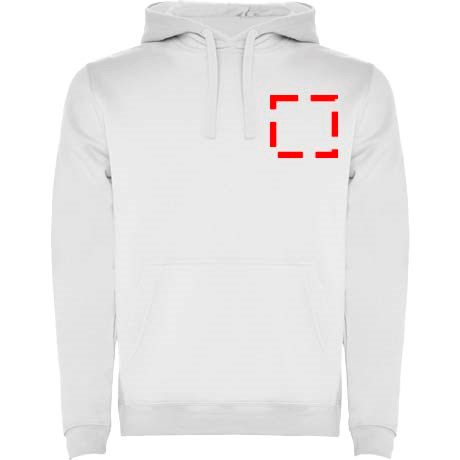 Urban Kapuzenpullover für Herren weiss