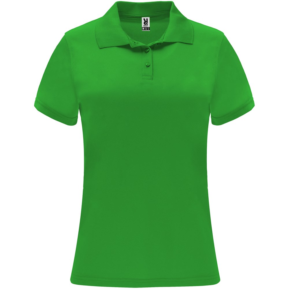 Monzha Sport Poloshirt für Damen farngrün