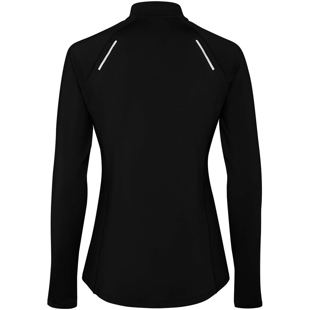 Estambul Half-Zip Sweatshirt für Damen schwarz